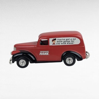 Vintage 2001 ERTL 1946 Chevy Suburban Diecast Replica Bank Collectible