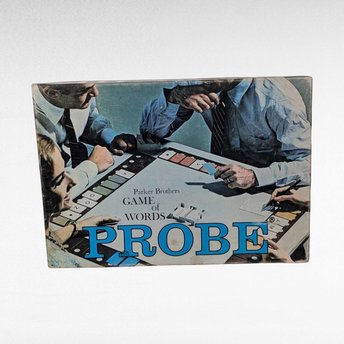 1964 Parker Brothers Probe Game, Vintage Word Game, Complete with Instructions, Family Game Night, Collectible Board Game