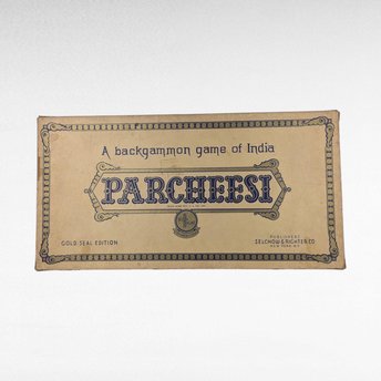 Vintage 1959 Parcheesi Game, Selchow & Righter Gold Seal Edition, Complete Family Board Game, Classic Game Night