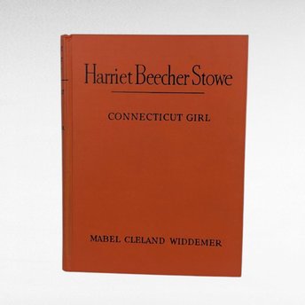 1949 Connecticut Girl,Harriet Beecher Stowe, Vintage, Illustrated, Book Gift for Literature Lovers
