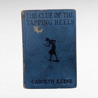 1939 The Clue of the Tapping Heels, Carolyn Keene, Vintage Nancy Drew Mystery, Collectible Book