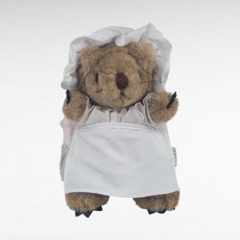 Vintage Beatrix Potter Mrs Tiggy Winkle Plush, 9 Inch Eden Frederick Warne Collectible Hedgehog Stuffed Animal