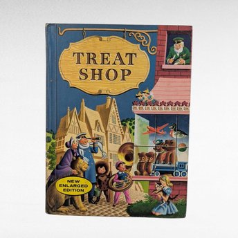 Vintage 1960 Treat Shop Book, Eleanor M. Johnson, Children's Literature, Illustrated Hardcover