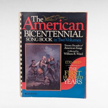 1975 Bicentennial Songbook Vol 1, American History Music, Vintage Sheet Music Collection, Gift for History Buff