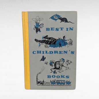 1958 Best in Children's Books Vintage, Hardcover Anthology, Gift for Young Readers, Story Collection