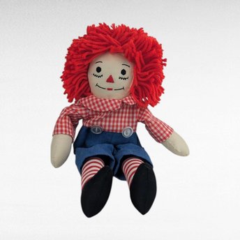 Vintage Raggedy Andy Doll, Classic Plush Toy, Collectible, Children's Gift