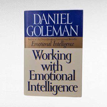 1998 Emotional Intelligence Book, Daniel Goleman, Hardcover, Business Psychology, Leadership Skills, Career Development Gift