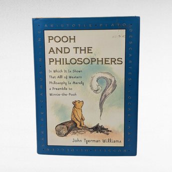 1995 Pooh and the Philosophers, John Tyerman Williams, Hardcover Book, Winnie The Pooh Philosophy