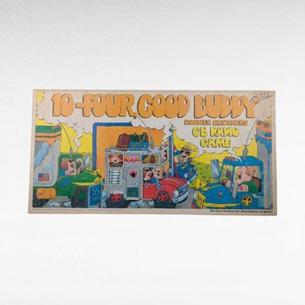 Vintage 1976 10-Four Good Buddy Game, Parker Brothers, Complete, CB Radio Board Game, 70s Family Fun