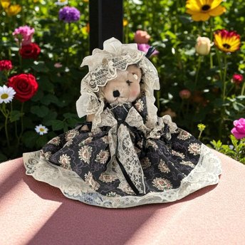 1993 Beary Special Creations Sharon Elise Handcrafted Bear, Vintage Teddy Bear, Collectible Bear,  Poseable Bear, Plush Toy