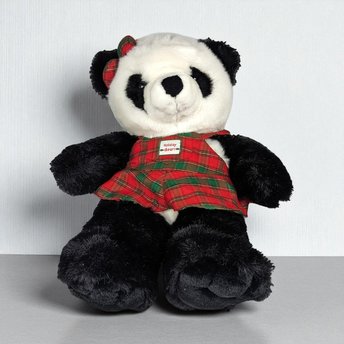 Vintage JC Penny Holiday Collection Plush 23" Holiday Bear - Collectible Christmas Decor, Gift for Kids, Nostalgic Holiday Decor