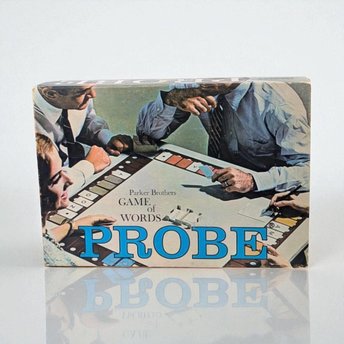 1964 Parker Brothers Probe Game, Complete Word Game, Vintage Board Game, Gift for Game Collectors, Family Game Night