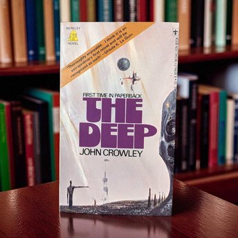 Vintage 1976 'The Deep' First Paperback Edition: John Crowley Sci-Fi Fantasy Novel
