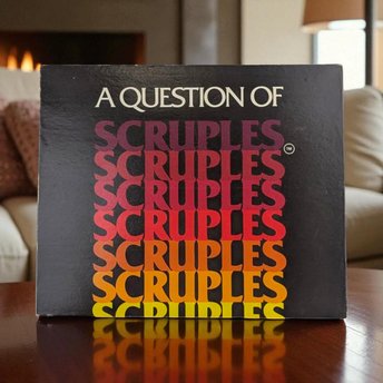1984 High Game A Question of Scruples, Complete Vintage Board Game, Ethical Dilemma Game, Party Game, Conversation Starter