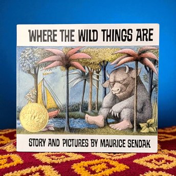 Vintage Where the Wild Things Are by Maurice Sendak, 1991 Softcover, Children's Book, Illustrated Classic, Bedtime Story, Nostalgic Gift