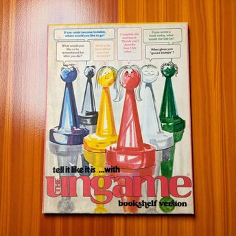 Vintage 1975 The Ungame Board Game: Retro Conversation Starter