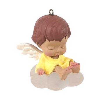 Vintage 1988 Mary's Angels Buttercup Ornament, PLEASE READ, First in Series, Angel on Cloud, Collectible Christmas Decor