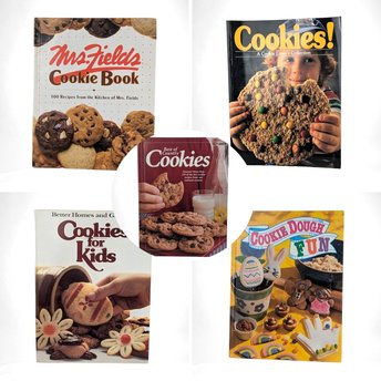 Vintage Cookie Cookbook Collection - Mrs. Fields, BHG Kids, Country Cookies, 90s Baking Recipes - Gift for Bakers