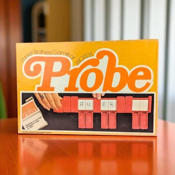 1977 Parker Brothers Probe Game, Vintage Word Game, Family Game, Educational Game, Collectible Game, Retro Game