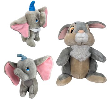 Vintage Dumbo and Thumper Plush Toys, 1980s Disney Characters, Collectible Plushies, Gift for Children, Nostalgic Toys