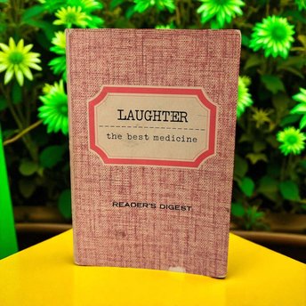 1962 Reader's Digest Laughter the Best Medicine Book, Humor Collection, Funny Anecdotes Book, Gift for Humor Lovers, Vintage Reader's Digest