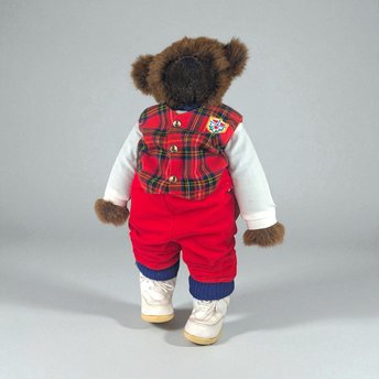 Handmade Artist Teddy Bear "Ted Edward": Collectible OOAK Plush Stuffed Animal