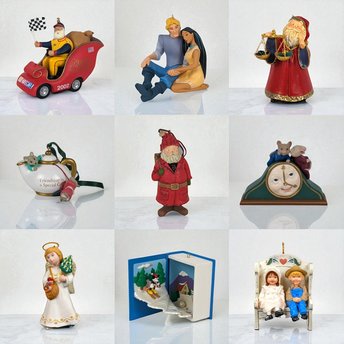 Vintage Hallmark Keepsake Ornaments | Disney, Kris Kringle, Christkindl, NASCAR | You Choose