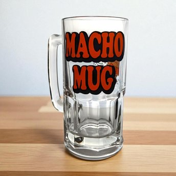 1979 Ziggy Macho Beer Mug: Vintage Cartoon Beer Stein