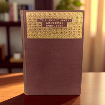1924 The Fortunate Mistress | Daniel Defoe | First Edition | Alfred A. Knopf | Hardcover Novel | Antique Book Gift | Literature Collector