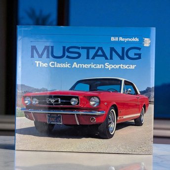 1992 Mustang Classic American Sportscar Book, Bill Reynolds, Hardcover, Ford Mustang History, Car Enthusiast Gift, Automotive Book