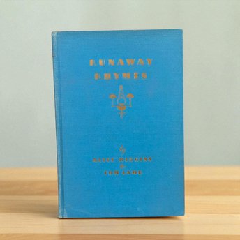 1931 Runaway Rhymes: Vintage Illustrated Children's Poetry Book