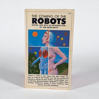 Vintage 1966 Sci-Fi Anthology: The Coming of the Robots, Asimov & Simak