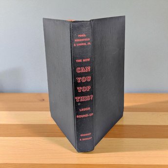 Vintage 1947 "Can You Top This?" Joke Book: Radio Show Humor