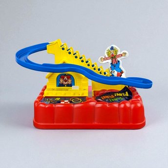 Vintage 1990 Clown Around Animated Toy: Battery Operated Circus Collectible