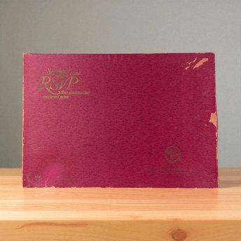 Vintage 1966 Scrabble RSVP Game: Complete Retro Family Board Game