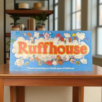 Vintage Ruffhouse Board Game: 1980s Parker Brothers Family Game Night