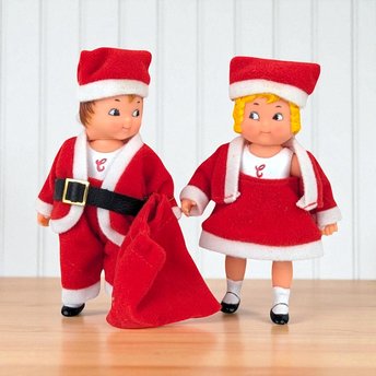 Vintage Campbell's Kids Dolls: 5.5" Collectible Christmas Advertising Figures