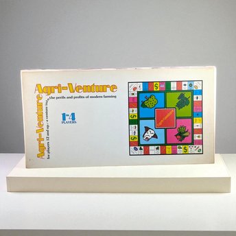 Vintage 1974 Agri-Venture Board Game: Complete Farming & Economics