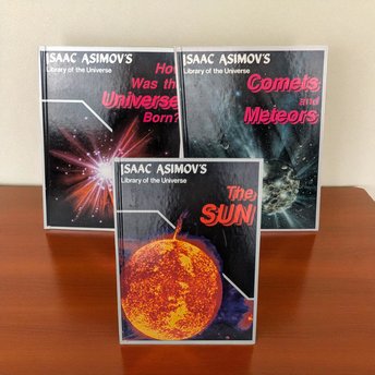 Isaac Asimov's Library of the Universe Books: Set of 3 Vintage Science Hardcovers
