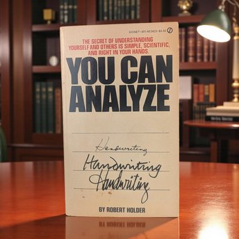 Vintage 1958 You Can Analyze Handwriting: Robert Holder Graphology Guidebook