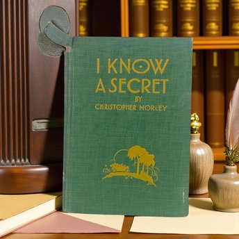 Vintage 1927 I Know a Secret Book: Christopher Morley Childrens Story