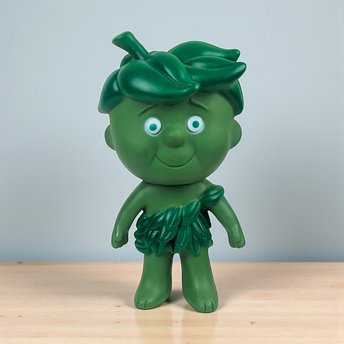 Vintage 1970s Little Green Sprout Figure: Green Giant Co. Advertising Toy