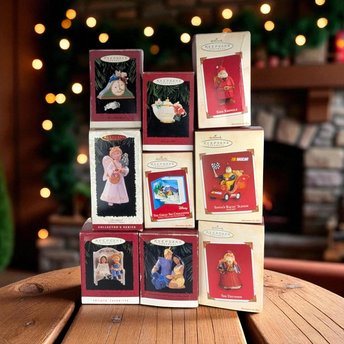 Vintage Hallmark Keepsake Ornament Your Choice: Disney, Kris Kringle, Christkindl, NASCAR