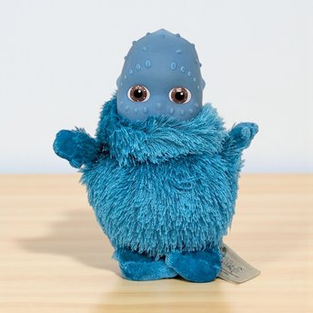 2004 Boohbah Jumbah 6" Plush: Blue Ragdoll Stuffed Animal Toy