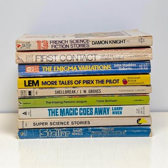 Vintage Sci-Fi & Fantasy Paperbacks: Your Choice of Classic Story