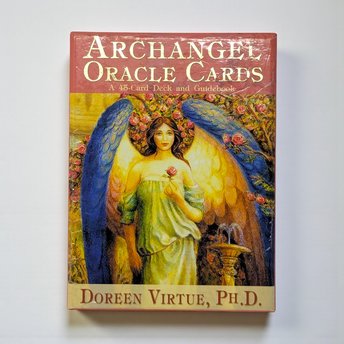 Vintage 2004 Archangel Oracle Cards: Doreen Virtue 45-Card Deck and Guidebook