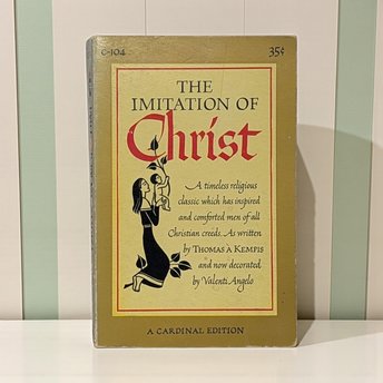 1953 The Imitation of Christ Book: Thomas à Kempis Cardinal Edition