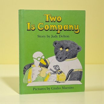 Vintage 1976 Two Is Company: Judy Delton & Giulio Maestro Hardcover Book