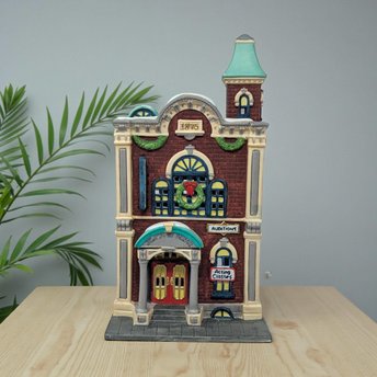 Vintage 1991 Arts Academy Building: Dept 56 Christmas in the City