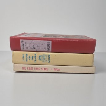 Vintage 1953-1971 Little House on the Prairie Hardcover Book Choice: Laura Ingalls Wilder Library Editions